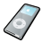 iPod Nano Silver Icon 48px png